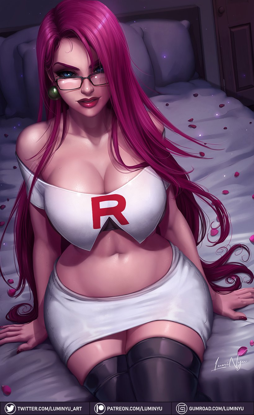 jessie (pokemon) drawn by luminyu