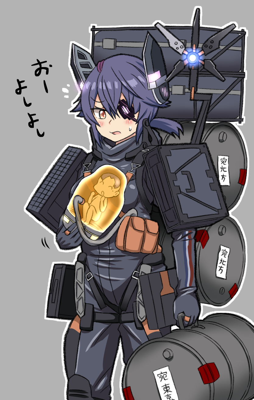 tenryuu and sam porter bridges (kantai collection and 1 more) drawn by tsukemon