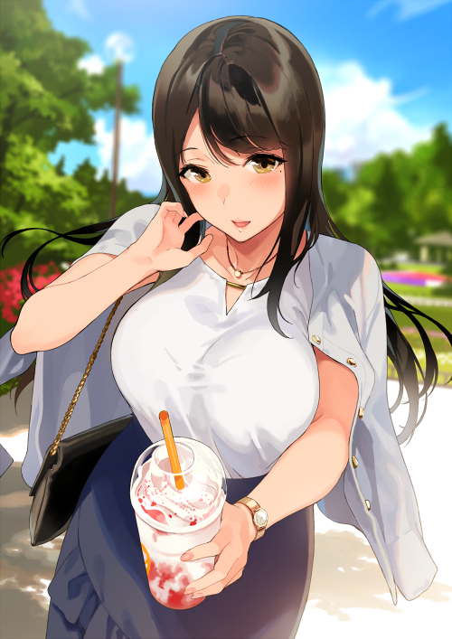 mikuriya mitsuki (tonari ni sumu oshiego to kekkon shitai no desu ga doushitara ok moraemasu ka?) drawn by sasamori_tomoe