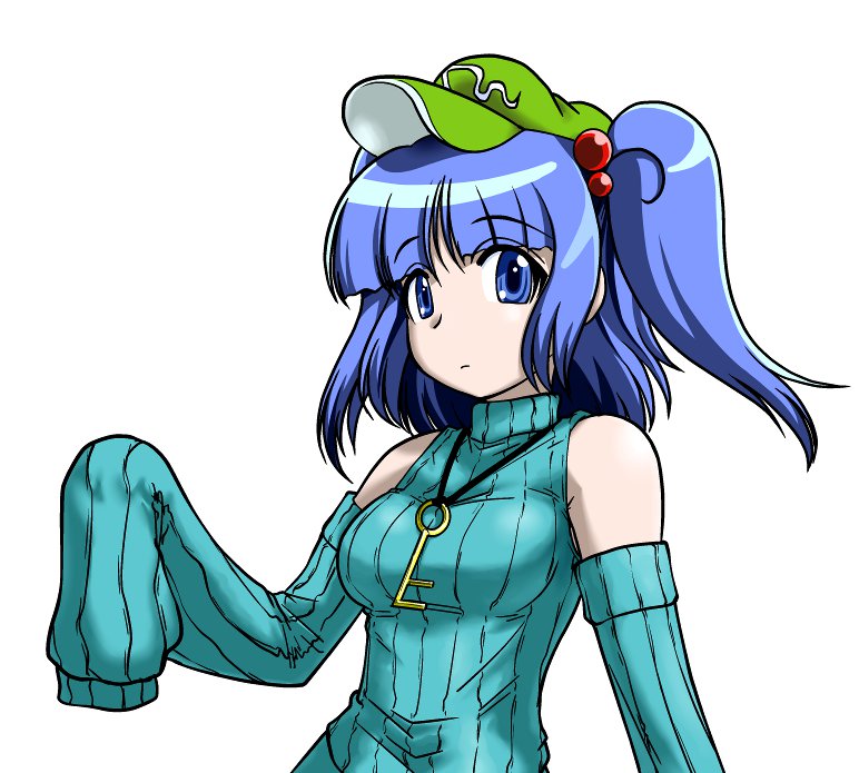 kawashiro nitori (touhou) drawn by iwatobi_hiro