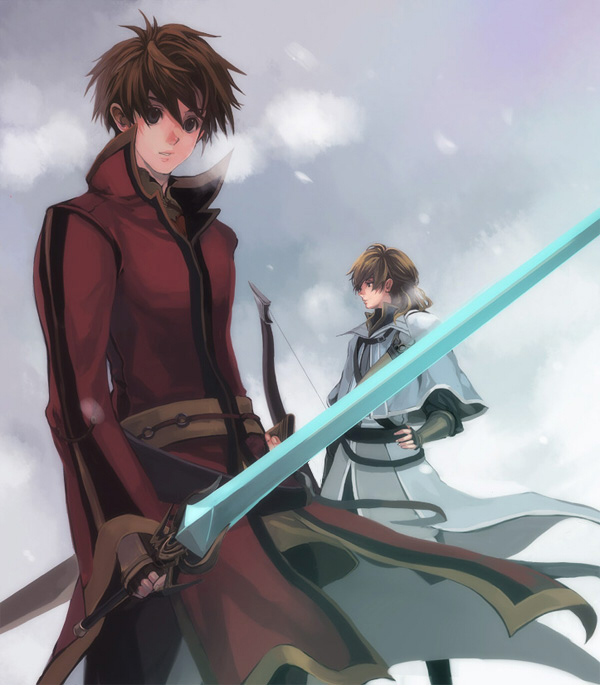leonardo and edward (fire emblem and 1 more) drawn by hanakago