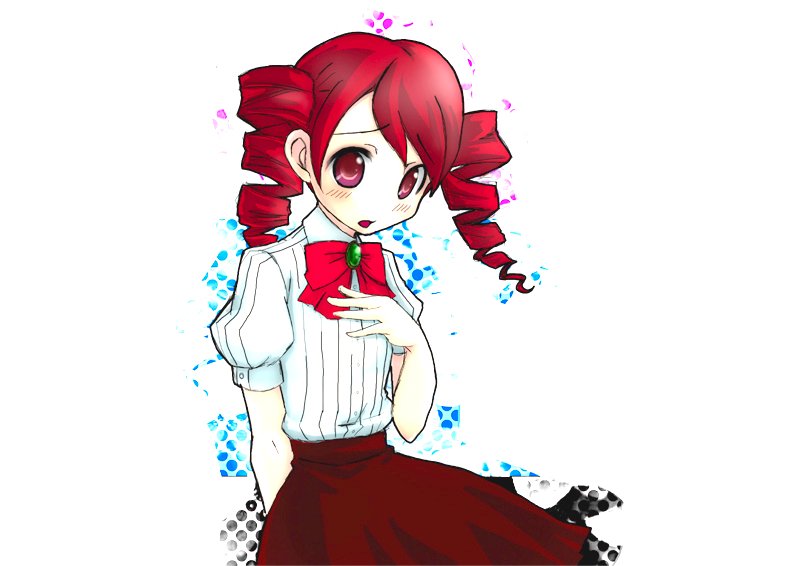 kirijou mitsuru (persona and 1 more) drawn by hokoro