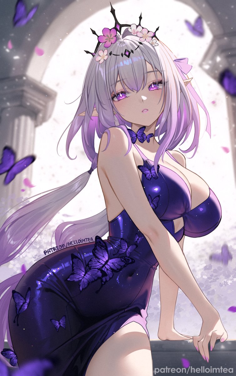 castorice (honkai and 1 more) drawn by helloimtea