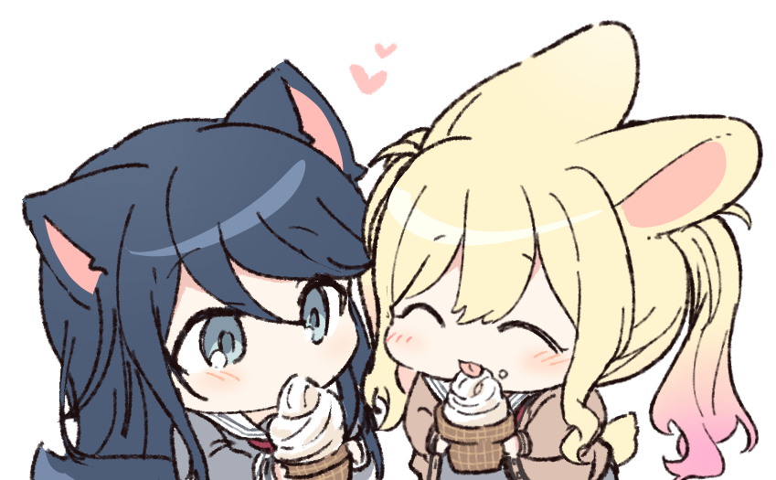 tenma saki and hoshino ichika (project sekai) drawn by opi