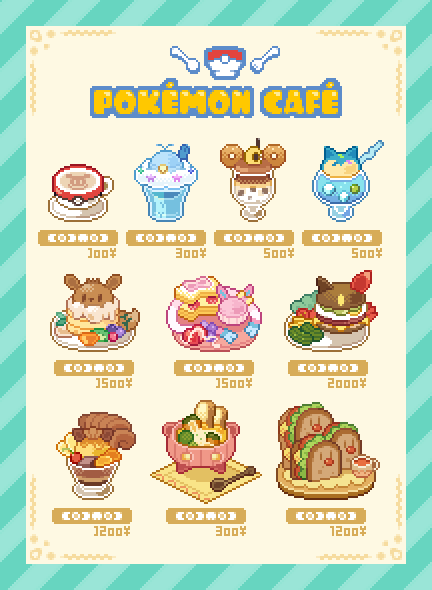 eevee, sylveon, snorlax, vulpix, swablu, and 4 more (pokemon and 1 more) drawn by chansui_(ginping0602)