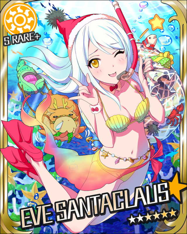 eve santaclaus and blitzen (idolmaster and 1 more)
