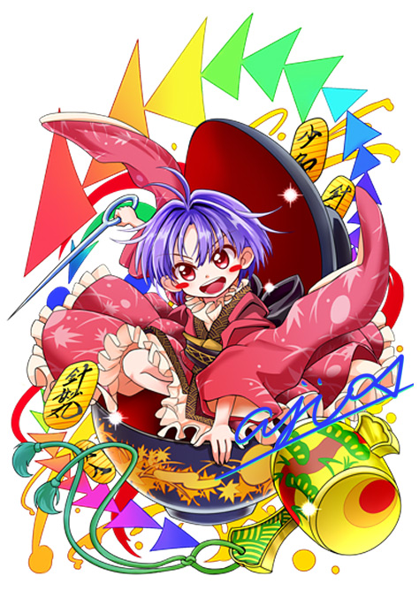 sukuna shinmyoumaru (touhou) drawn by aji082