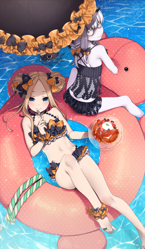 tokitarou, abigail williams, and lavinia whateley (fate and 1 more) drawn by sumeragi_kohaku