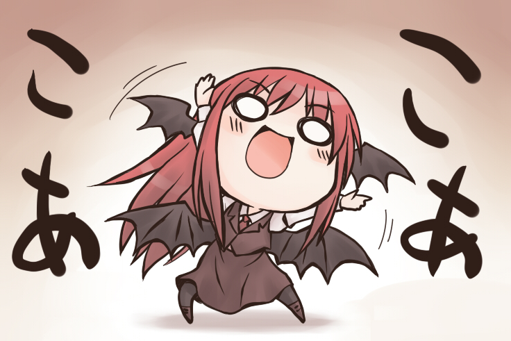 koakuma (touhou) drawn by nekoguruma
