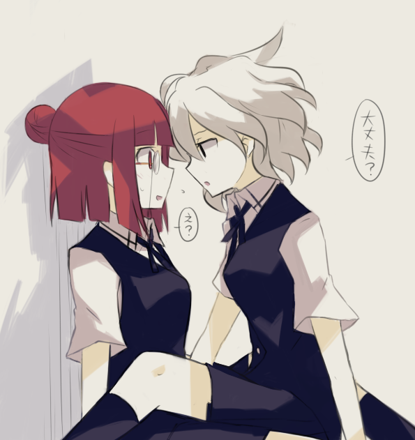 kosegawa shiromi and usuzawa sae (saki) drawn by aoki_shizumi
