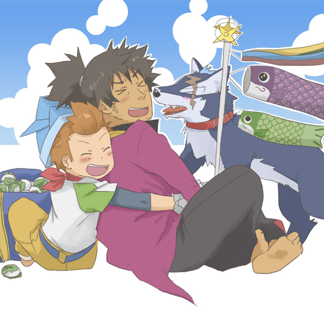 raven, repede, and karol capel (tales of and 1 more) drawn by josephine-843