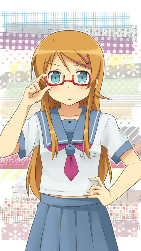 kousaka kirino (ore no imouto ga konna ni kawaii wake ga nai) drawn by sudachi_(calendar)