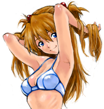 souryuu asuka langley (neon genesis evangelion and 2 more) drawn by harukaze_koucha