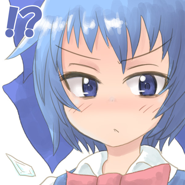 cirno (touhou) drawn by mitsuki_yuuya