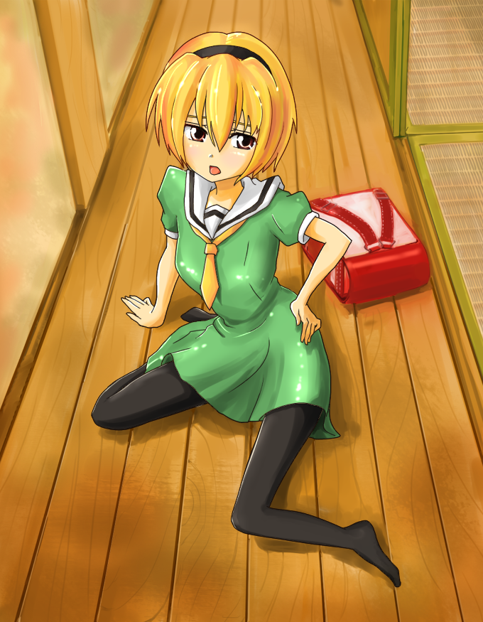 houjou satoko (higurashi no naku koro ni) drawn by nanatsubo_(lipton)