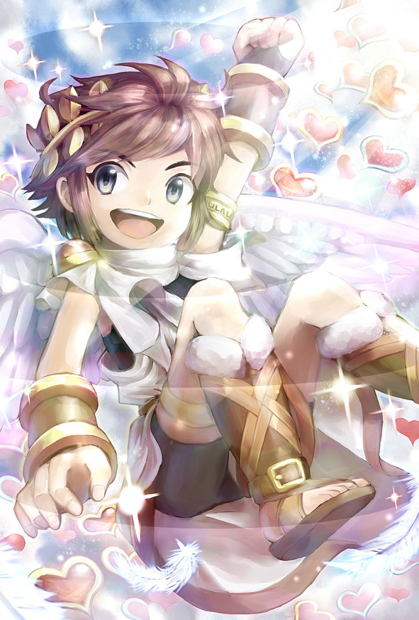 pit (kid icarus and 1 more) drawn by azumi_(tks-sd)