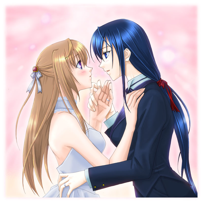himemiya chikane and kurusugawa himeko (kannazuki no miko) drawn by fervent_idiot