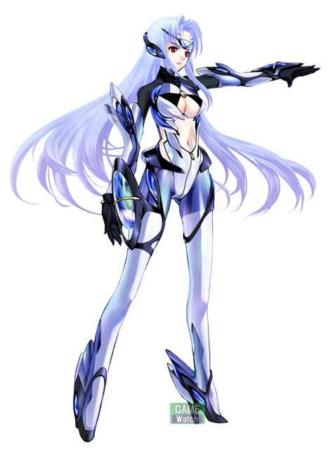 kos-mos and kos-mos ver. 3 (xenosaga and 1 more) drawn by choco_(chocolate_shop)
