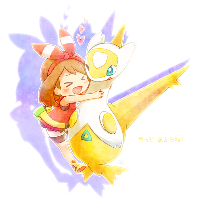 may and latias (pokemon and 1 more) drawn by samsung_(yuzuikka)