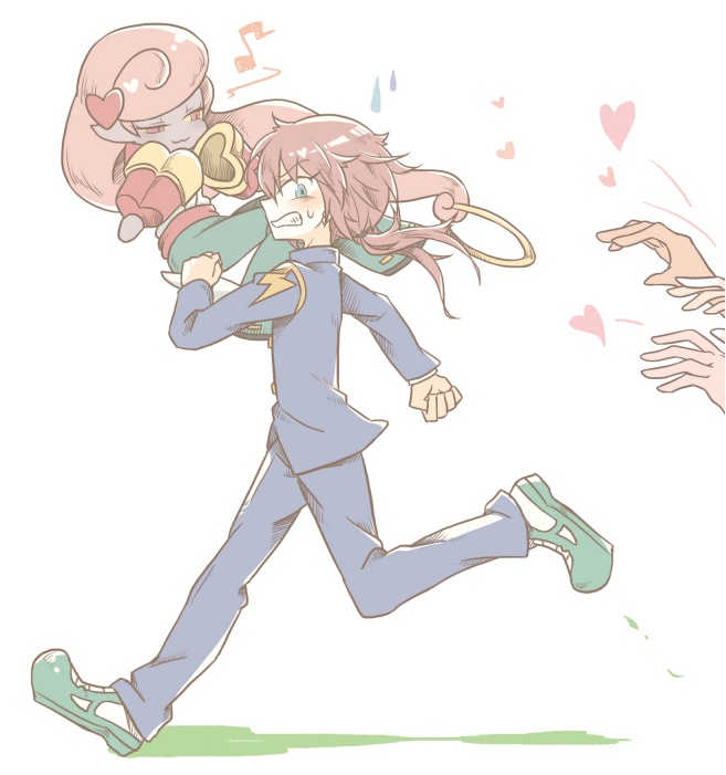kirino ranmaru and motemacool (inazuma eleven and 2 more) drawn by ticktack_chicken