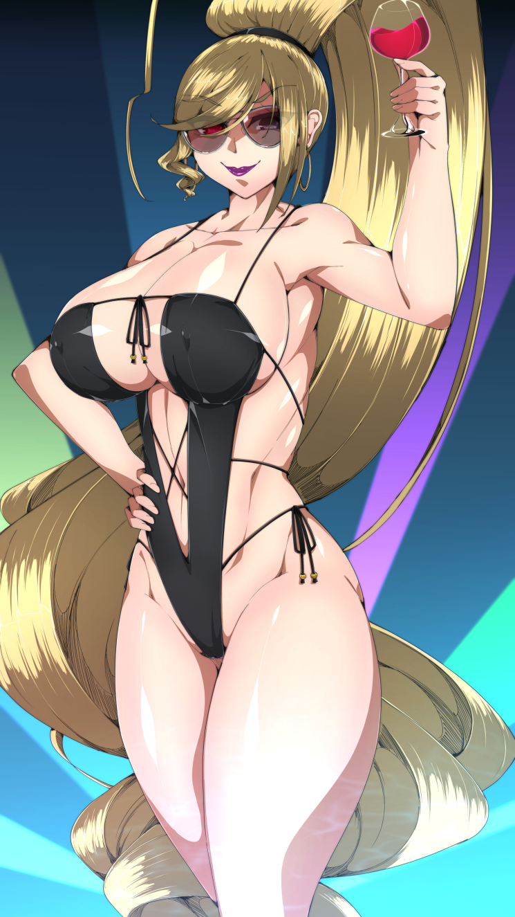 hilda (under night in-birth) drawn by byakkun_(byakkun8181)