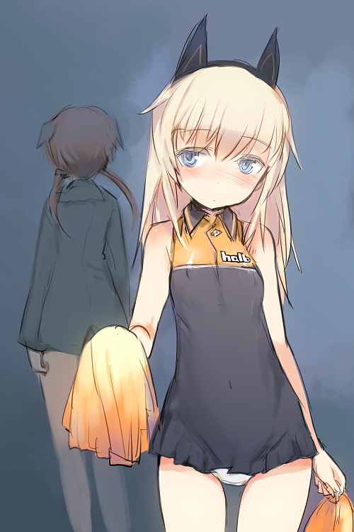 gertrud barkhorn and helma lennartz (world witches series and 2 more) drawn by shimada_fumikane
