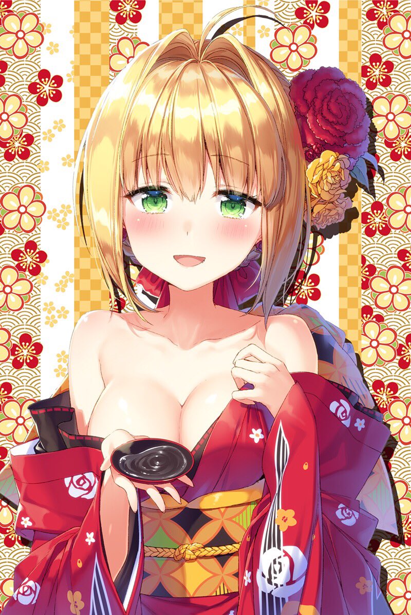 nero claudius (fate and 2 more) drawn by masuishi_kinoto