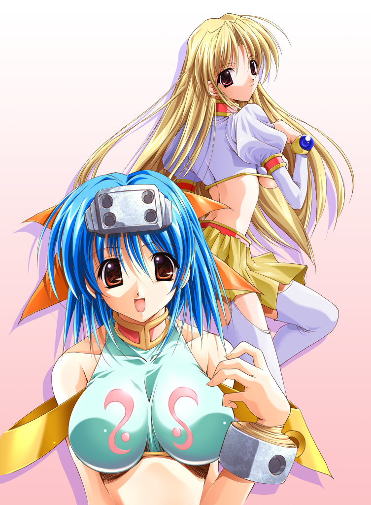 shirufana and patti (lunar wing) drawn by asuka_keisuke