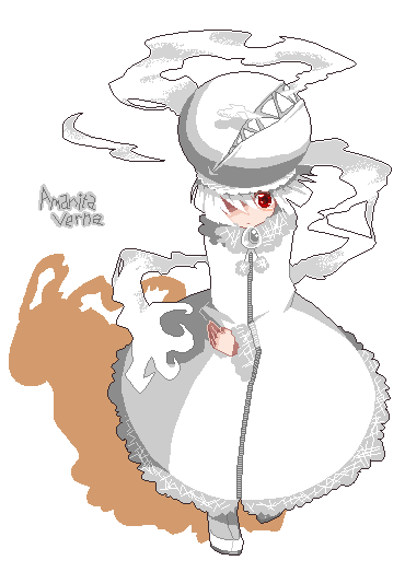 amanita verna (oso-teki kinoko gijinka zukan) drawn by oso_(toolate)