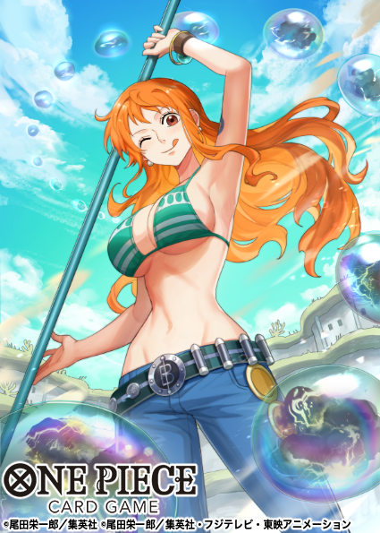 nami (one piece and 1 more) drawn by sunohara_(encount)