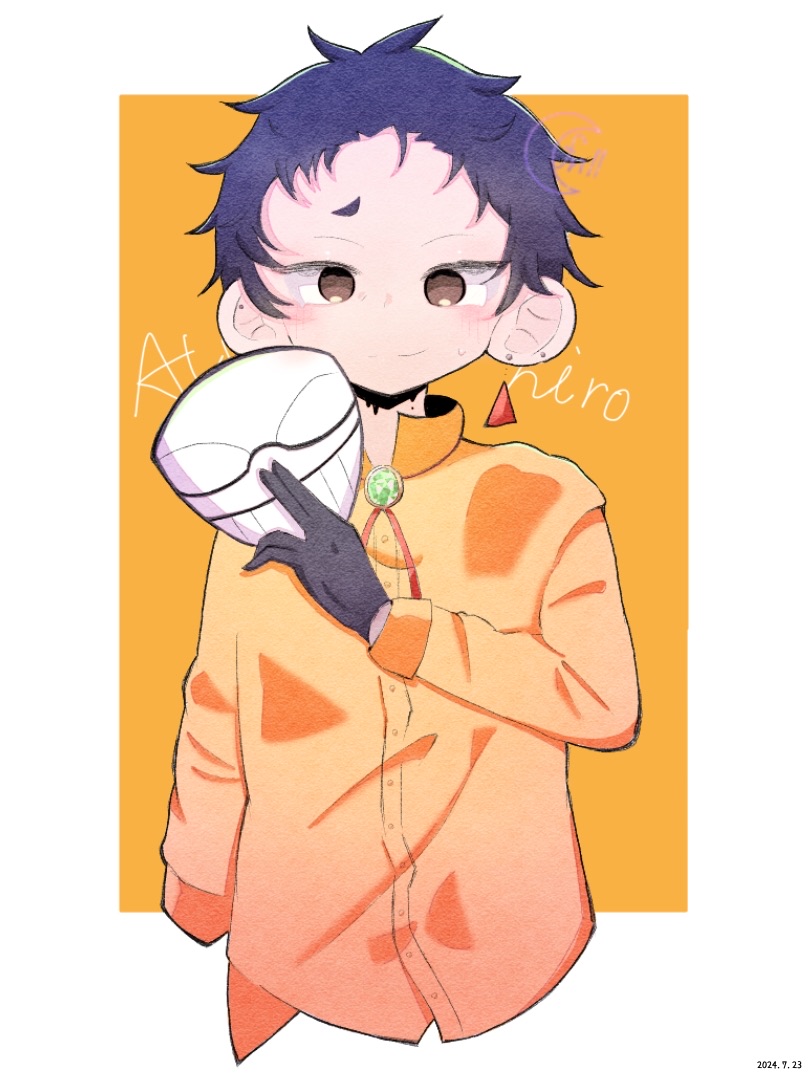 mr. compress (boku no hero academia) drawn by frillmoon_s
