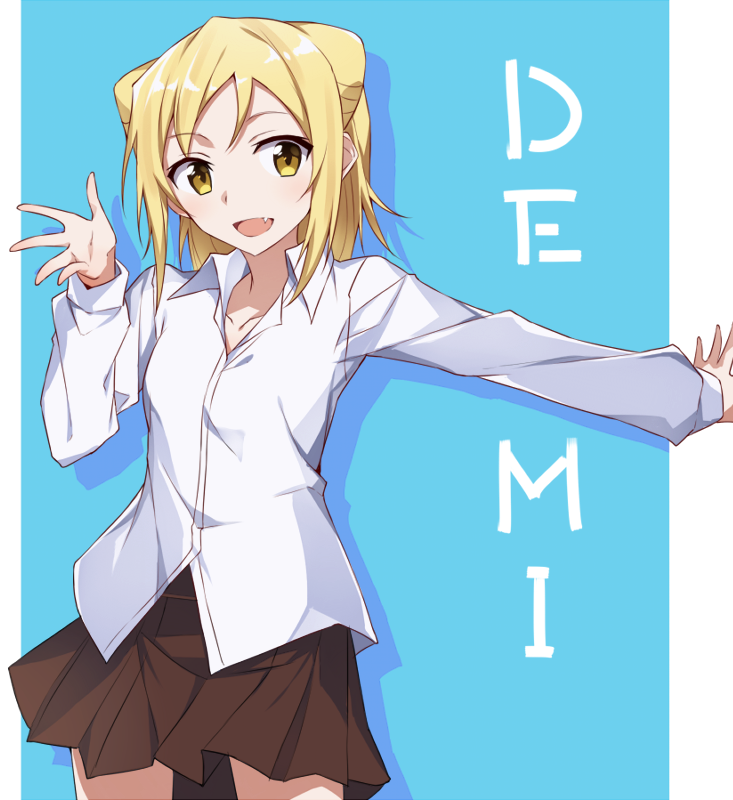 takanashi hikari (demi-chan wa kataritai) drawn by tsuezu