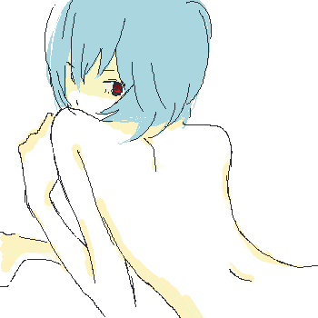 ayanami rei (neon genesis evangelion) drawn by gen_(susono01)