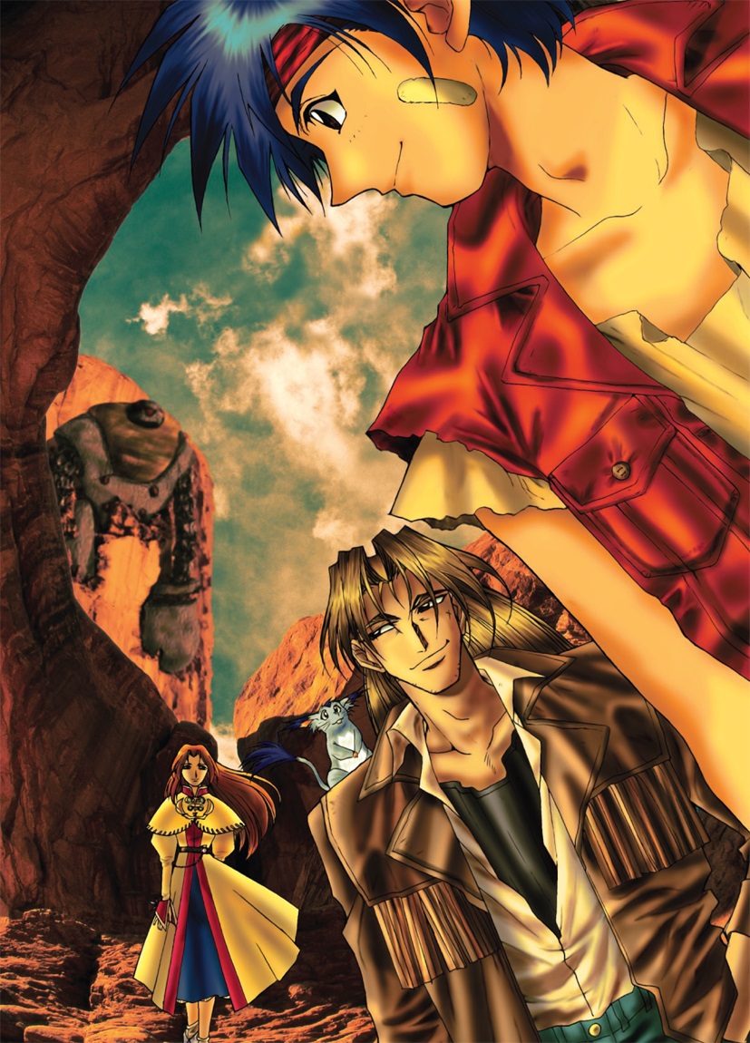 cecilia lynne adelhyde, rody roughnight, jack van burace, and hanpan (wild arms and 1 more)