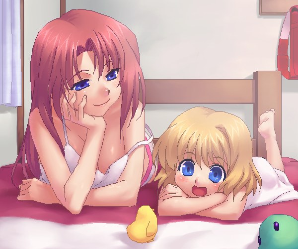 kamio misuzu and kamio haruko (air) drawn by zen_(kamuro)