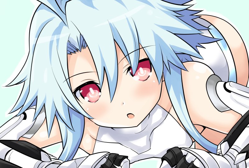 white heart (neptune) drawn by iwashi_dorobou_-r-