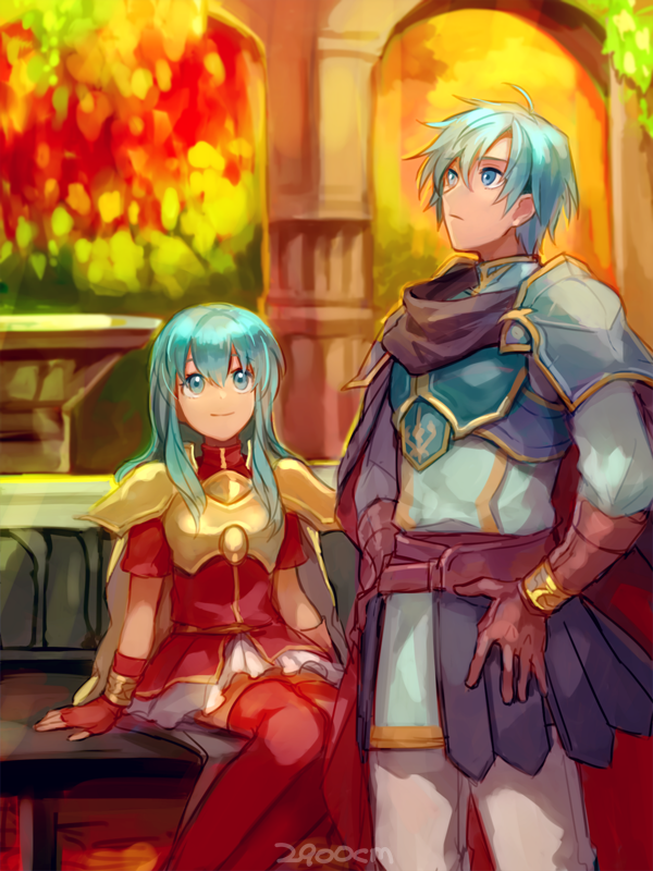 eirika and ephraim (fire emblem and 2 more) drawn by nana_(nanalog76)
