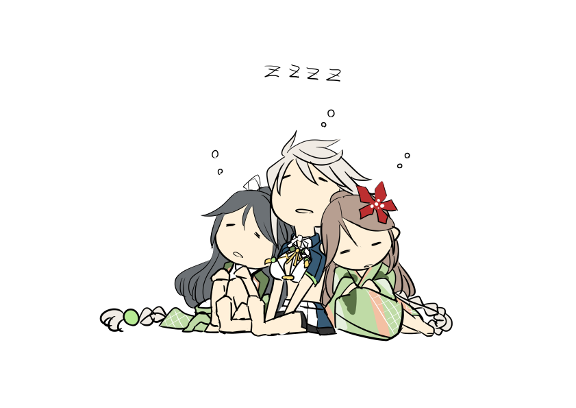 unryuu, katsuragi, and amagi (kantai collection) drawn by hisaki_(morenabe)
