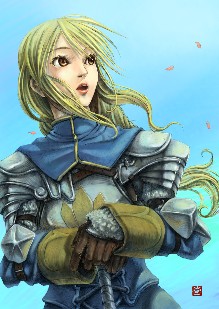 agrias oaks (final fantasy and 1 more) drawn by kushizukino_ayame