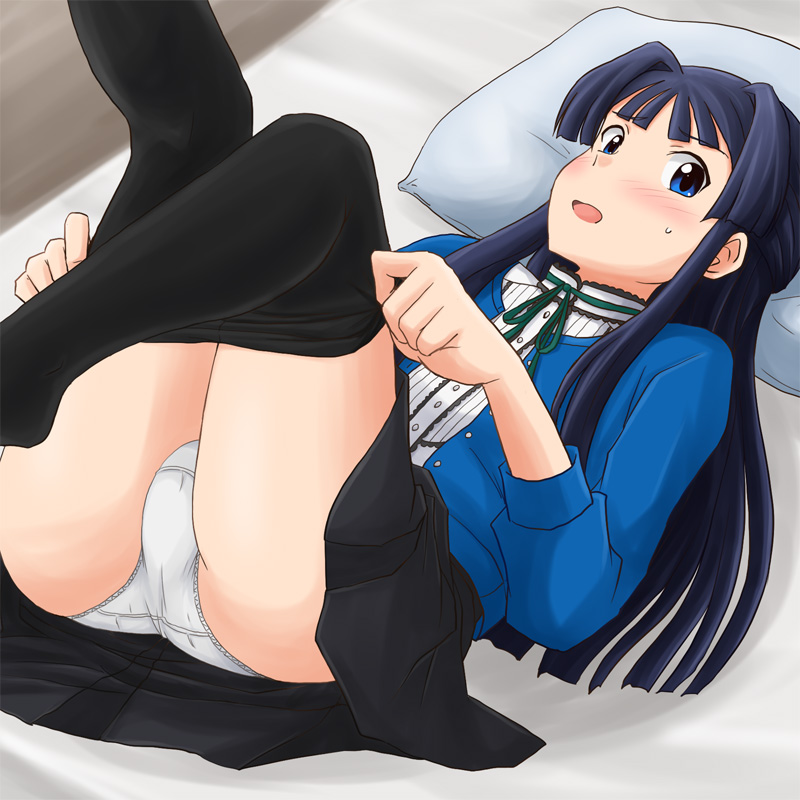 mogami shizuka (idolmaster and 1 more) drawn by lielos