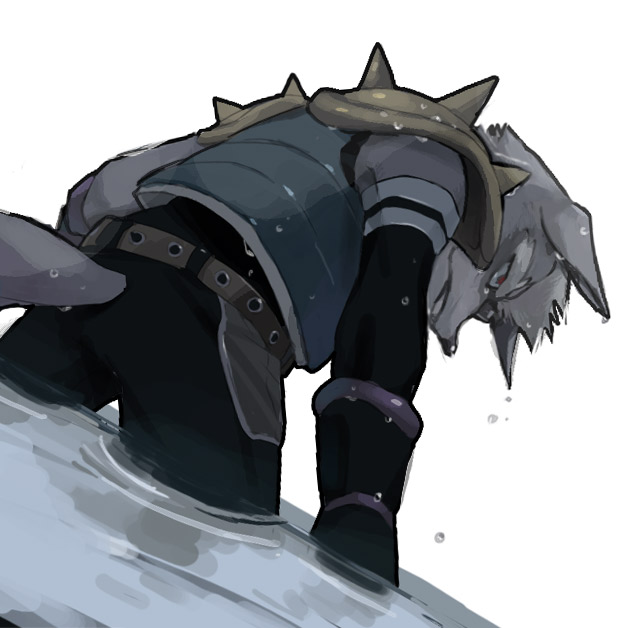 wolf o'donnell (star fox) drawn by motohashi_mari