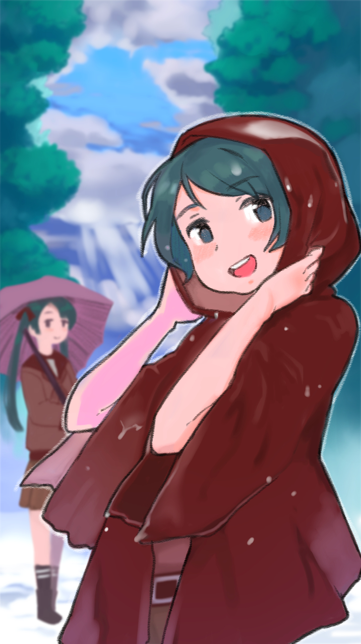mogami and mikuma (kantai collection) drawn by mogamiya_honu