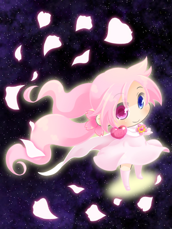 mugen silhouette (precure and 1 more) drawn by ruei_(chicking)