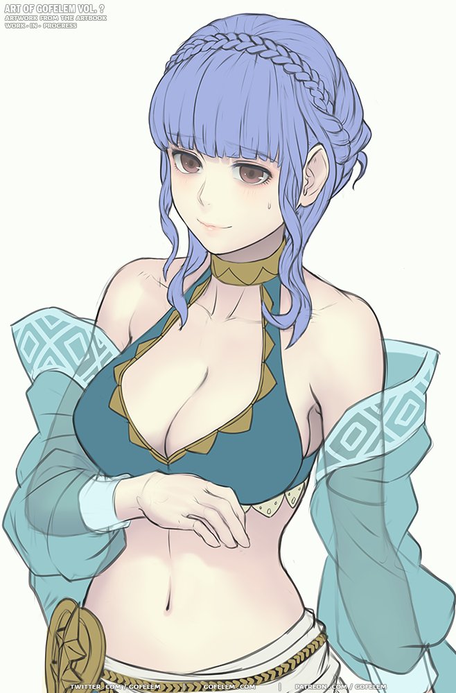marianne von edmund (fire emblem and 2 more) drawn by gofelem