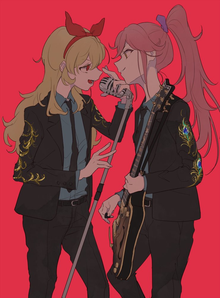 hoshimiya ichigo and otoshiro seira (aikatsu!) drawn by shiontaso