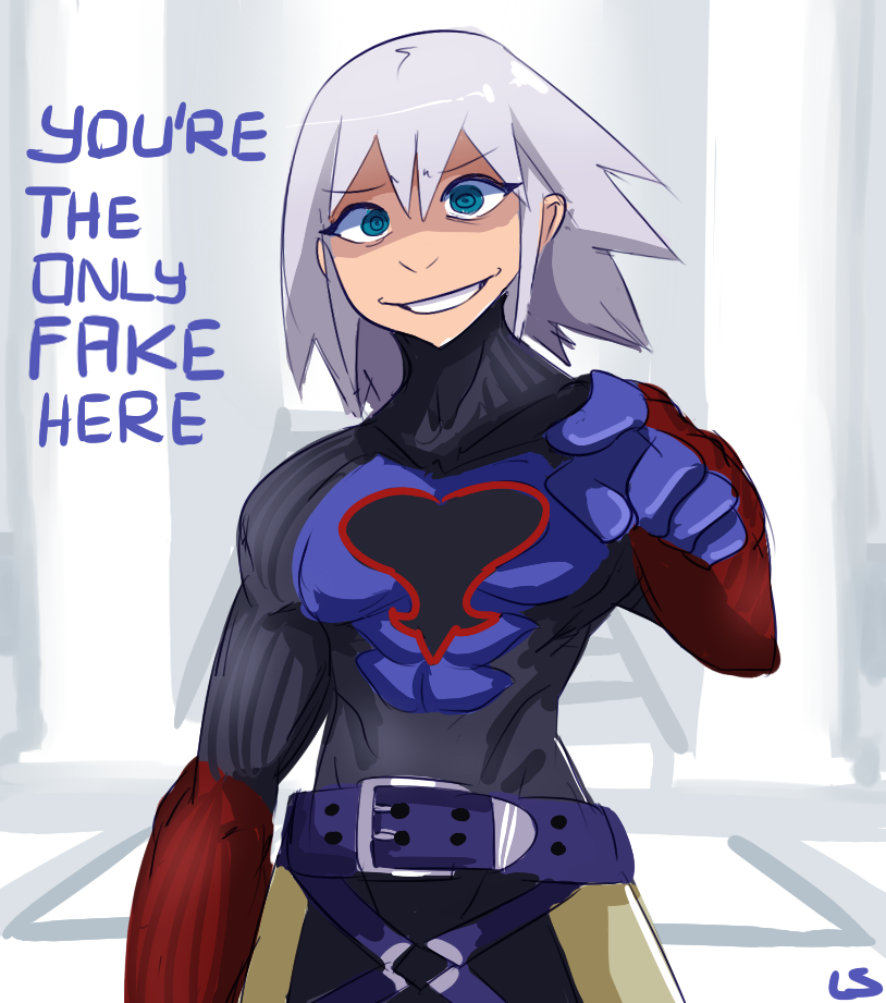 riku replica (kingdom hearts and 1 more) drawn by 0lightsource