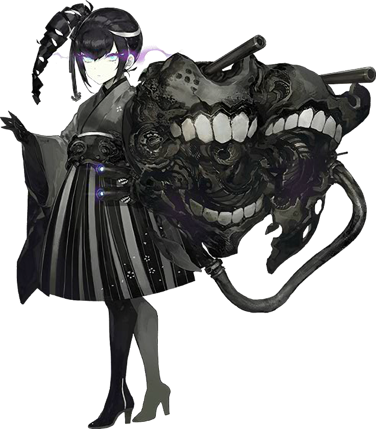 ancient destroyer oni (kantai collection) drawn by akira_(kadokawa)