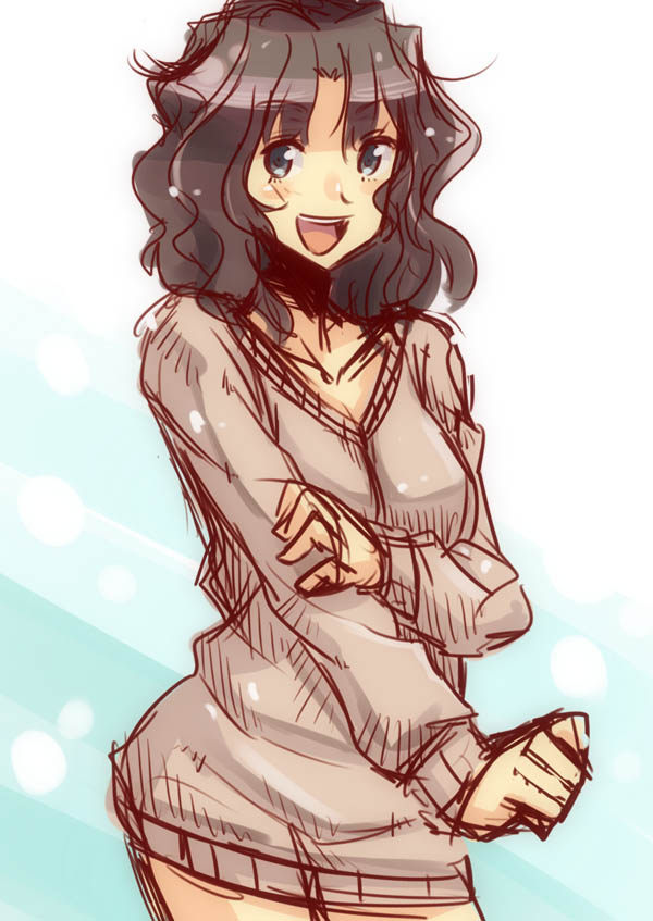 tanamachi kaoru (amagami) drawn by tamago_(yotsumi_works)