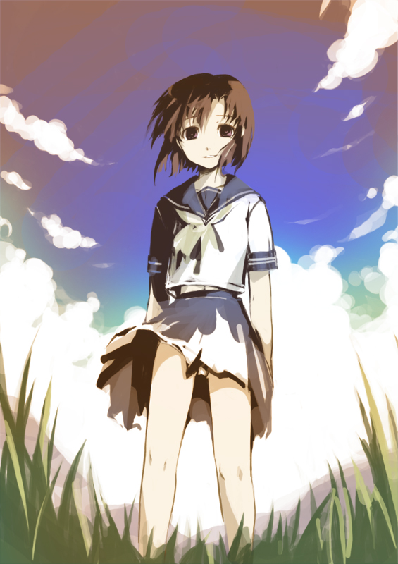 ryuuguu rena (higurashi no naku koro ni) drawn by ko_azuma