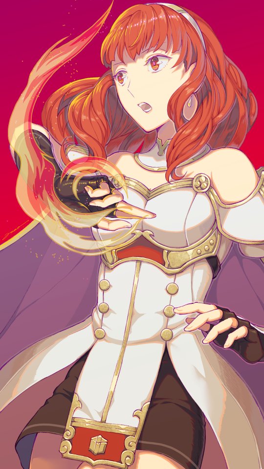 celica (fire emblem and 2 more) drawn by amao_miyuki